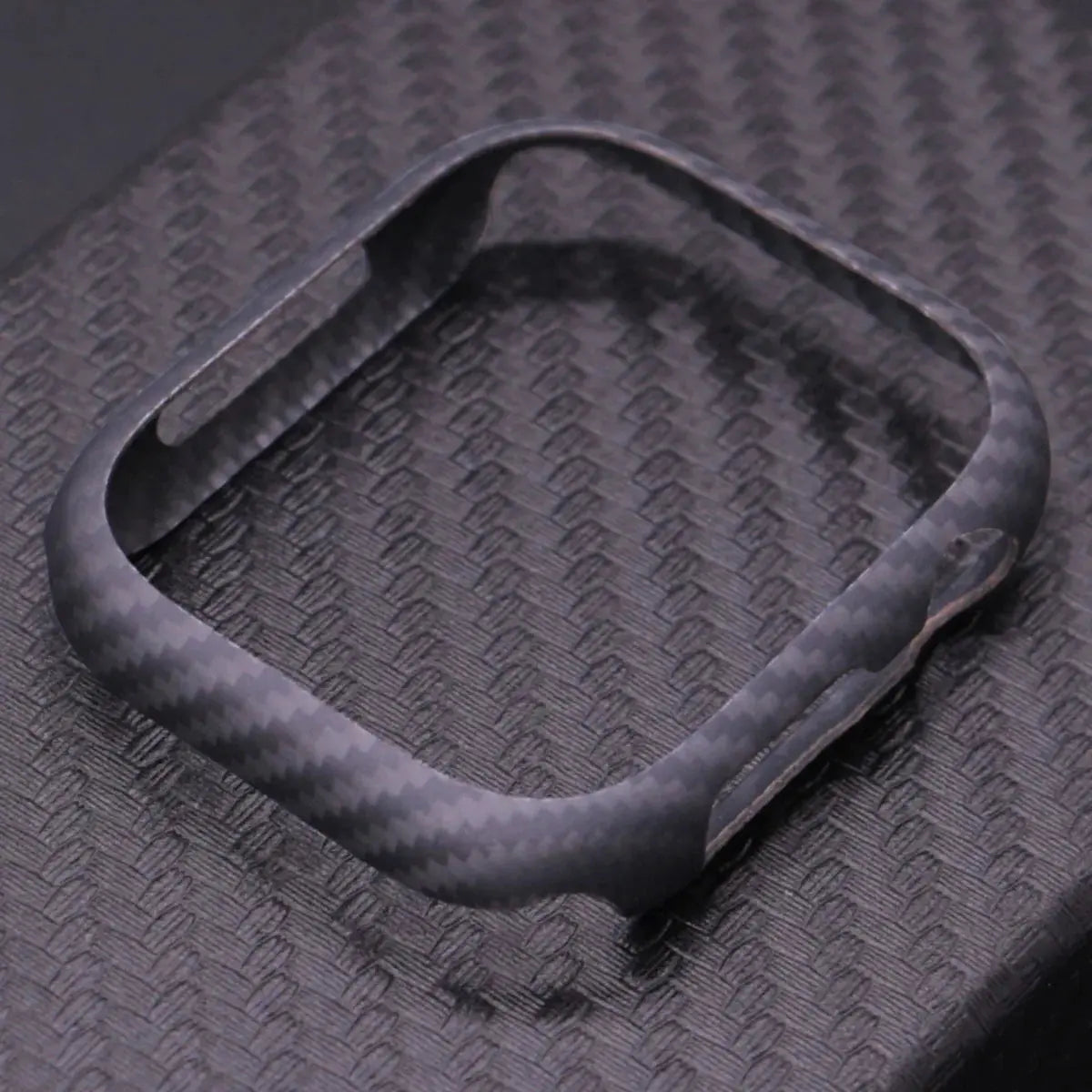 46MM 42MM Kevlar Carbon Fibre Thin Watch Case For Apple Watch 10 Aramid Fiber Protective Cover Pinnacle Luxuries