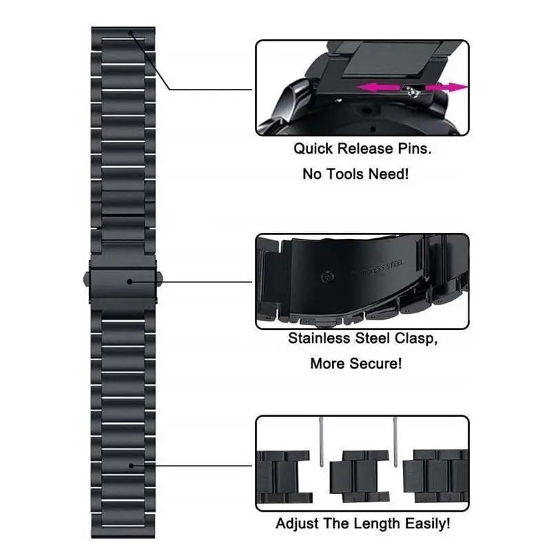 Premium Pinnacle Bands For Fossil Gen 6 44mm | Gen 5/5e 44mm/45mm Pinnacle Luxuries