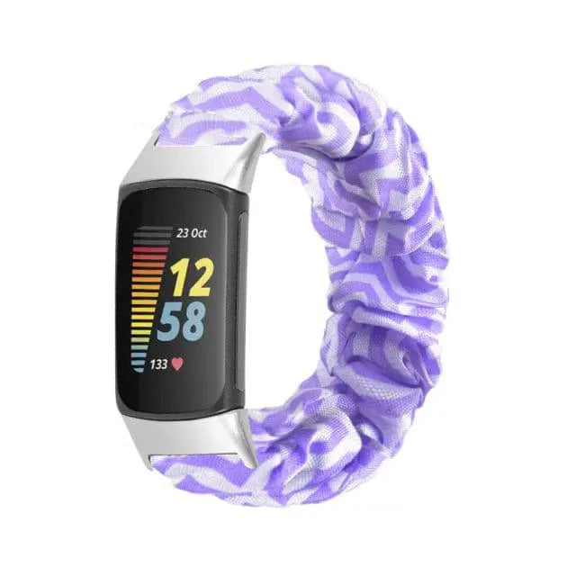 Scrunch Watch Band For Fitbit Charge 5 - Pinnacle Luxuries